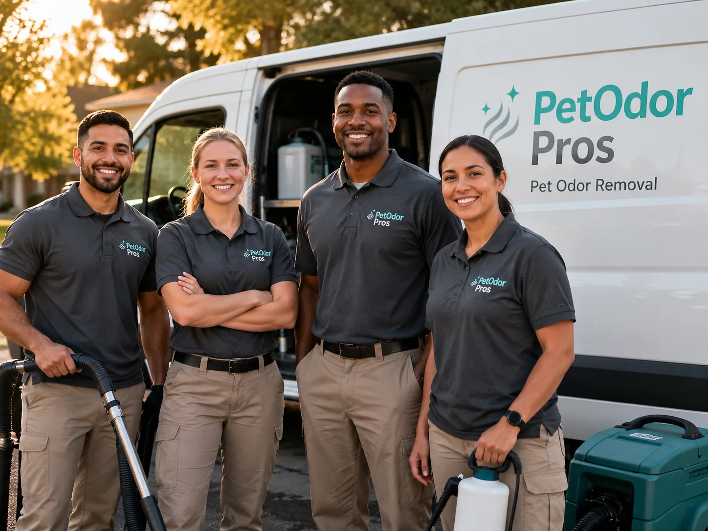 Pet Odor Removal team serving Minot Afb, ND